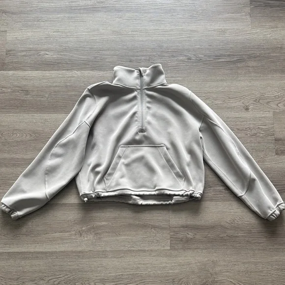 Lululemon Athletica Brushed Softstreme Half Zip - Picture 6 of 8